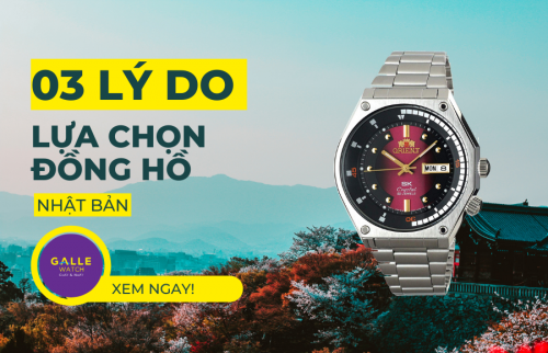 Lý do lựa chọn đồng hồ Nhật bản