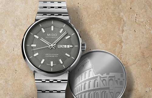 Đồng hồ Mido All Dial kỷ niệm 20 năm ra mắt: Độc đáo với kiến trúc La Mã cổ đại