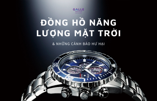 Đồng hồ năng lượng mặt trời, những dấu hiệu cảnh báo hư hại