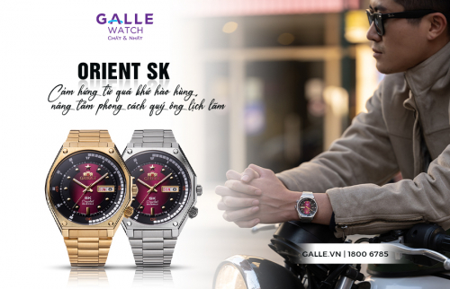 Orient SK - Cảm hứng từ quá khứ hào hùng, Nâng tầm phong cách quý ông lịch lãm