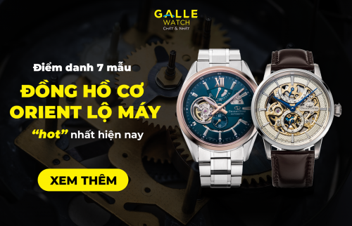Điểm danh 7 mẫu đồng hồ cơ Orient lộ máy “hot” nhất hiện nay