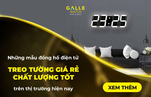 Đồng hồ điện tử treo tường, chất lượng tốt trên thị trường