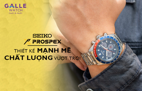 Seiko Prospex - Thiết kế mạnh mẽ, chất lượng vượt trội