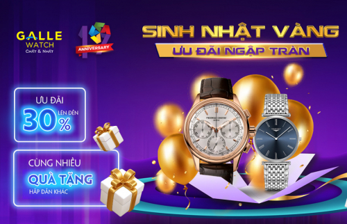 Sinh nhật vàng - Ngập tràn ưu đãi 