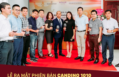 Chính thức ra mắt đồng hồ Candino 1010 Thăng Long nghìn năm, tinh hoa hội tụ
