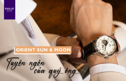 Đồng hồ Orient Sun & Moon - Tuyên ngôn của quý ông