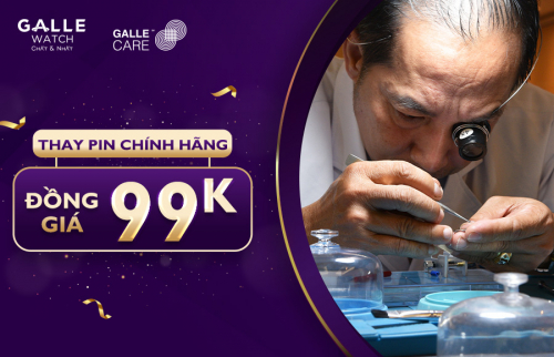 THAY PIN CHÍNH HÃNG - ĐỒNG GIÁ 99K, DEAL SIÊU HỜI CÙNG GALLE CARE 