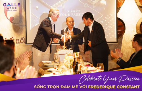 Celebrate your passion - Sống trọn đam mê với Frederique Constant