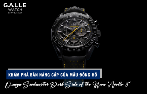 Khám phá bản nâng cấp của mẫu đồng hồ Omega Seedmaster Dark Side of the Moon “Apollo 8”