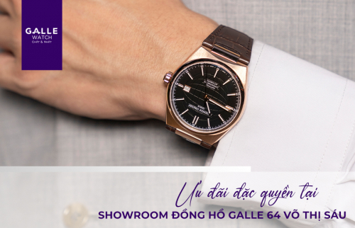 (Ưu đãi 15%) Sở hữu đồng hồ Frederique Constant giá tốt nhất, đặc quyền chỉ có tại showroom Đồng hồ Galle 64 Võ Thị Sáu