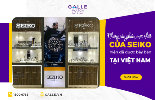 Top đồng hồ thương hiệu Seiko bán chạy nhất tại Việt Nam