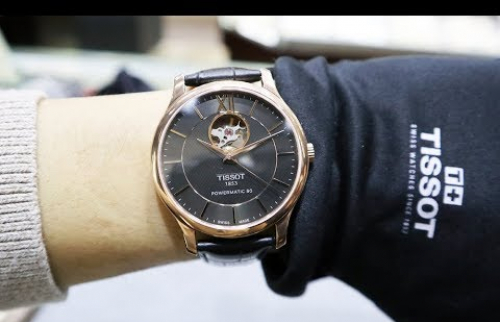 BST 5 đồng hồ Tissot Powermatic 80 Opent Heart - Những Trái Tim Bí Ẩn
