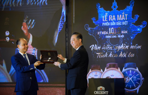 Ra mắt phiên bản đặc biệt đồng hồ ORIENT 1010 - Văn hiến nghìn năm, Tinh hoa hội tụ