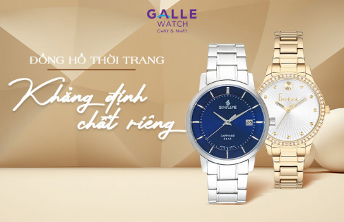 [Ưu đãi 40%] Đồng hồ thời trang - Khẳng định chất riêng