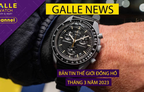 [GALLE NEWS] Swatch & Omega ra mắt Moonswatch Moonshine, những siêu phẩm đồng hồ tại Oscar 2023