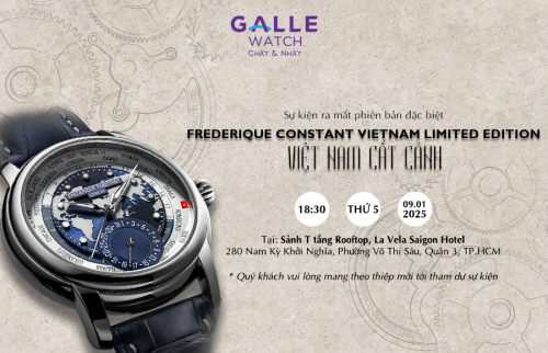 THÔNG BÁO SỰ KIỆN RA MẮT CHÍNH THỨC FREDERIQUE CONSTANT VIETNAM LIMITED EDITION 2025