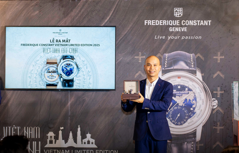 LỄ RA MẮT PHIÊN BẢN GIỚI HẠN FREDERIQUE CONSTANT LIMITED EDITION 2025 - VIỆT NAM CẤT CÁNH