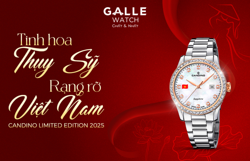 [PRE-ORDER] Candino Limited Edition 2025: Tinh hoa Thụy Sỹ – Rạng rỡ Việt Nam