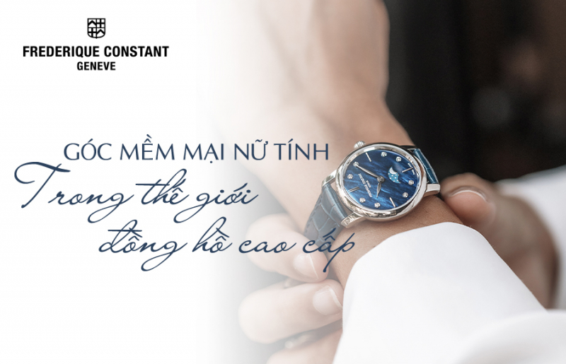 Góc mềm mại nữ tính trong thế giới đồng hồ cao cấp
