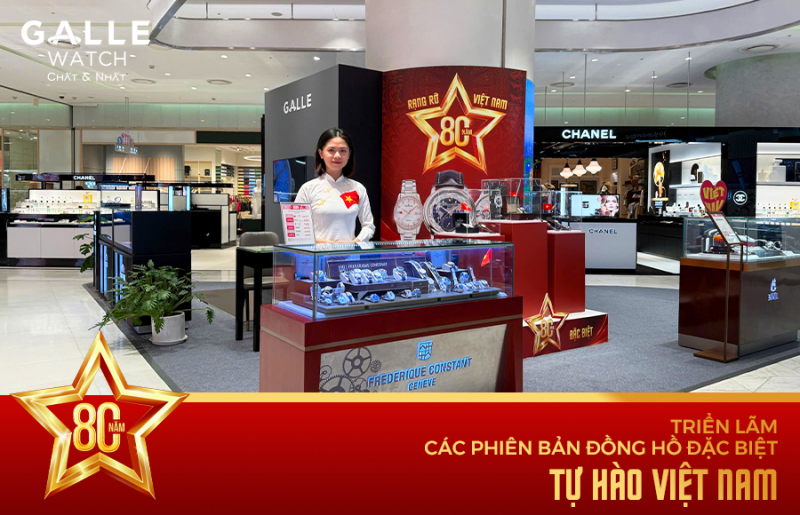 Triển lãm Phiên bản Đặc biệt tại Đồng hồ Galle Lotte – 80 Năm Tự Hào Việt Nam