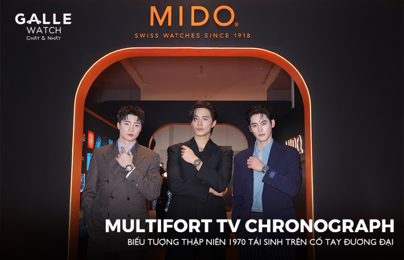 Multifort TV Chronograph – Biểu tượng thập niên 1970 tái sinh trên cổ tay đương đại