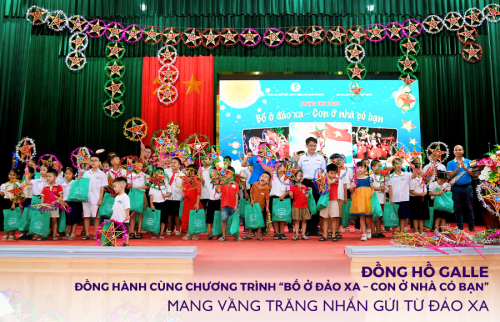 Đồng hồ Galle đồng hành cùng chương trình “Bố ở đảo xa – Con ở nhà có bạn” – Mang vầng trăng nhắn gửi từ đảo xa