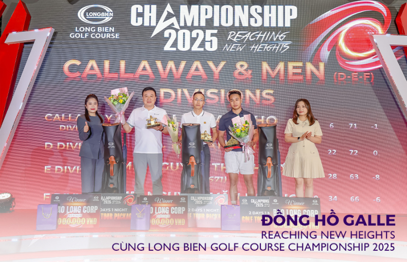 Đồng hồ Galle – Reaching New Heights cùng Long Bien Golf Course Championship 2025