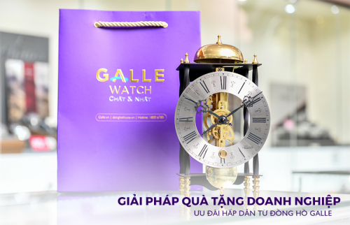 Giải pháp quà tặng doanh nghiệp toàn diện và tinh tế – Ưu đãi đặc biệt từ Đồng hồ Galle