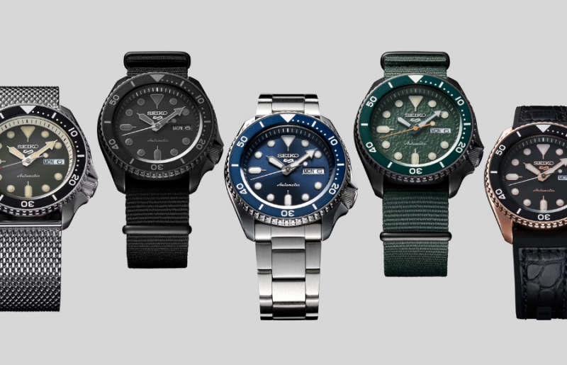 Seiko 5 chém cạnh – Lịch lãm, mạnh mẽ, khác biệt