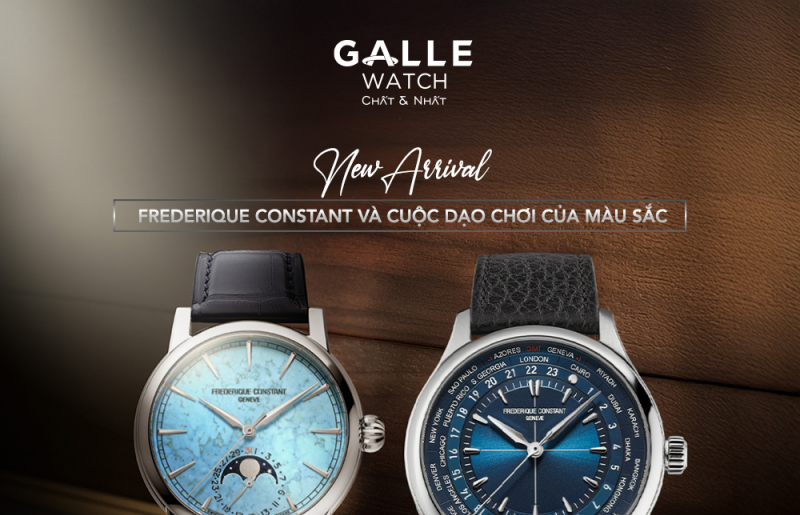 [Pre–Order] Frederique Constant và cuộc dạo chơi của màu sắc