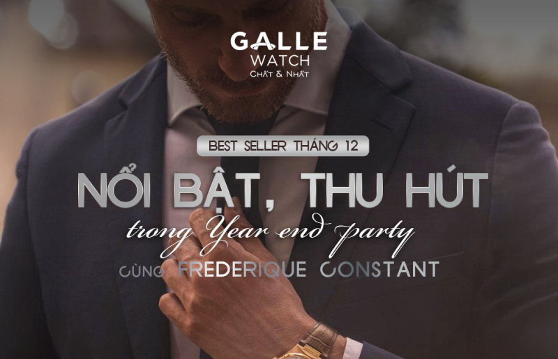 Lên đồ đi tiệc cuối năm cùng những tuyệt phẩm cơ khí bán chạy nhất tháng 12