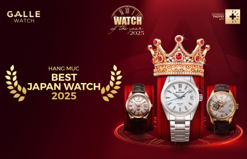 Watch of the Year 2025: Bản lĩnh từ "Đất nước mặt trời mọc" – Đề cử Best Japan Watch 2025