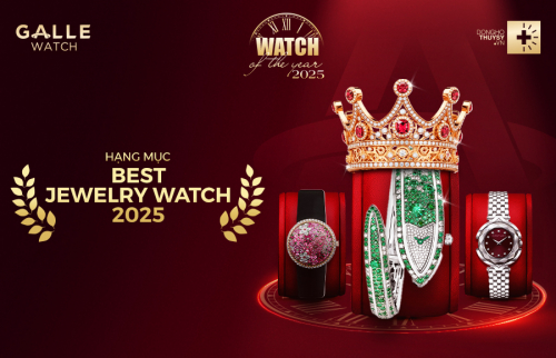 Watch of the Year 2025: Sức hút từ những "chiếc vòng tay" đắt giá nhất hành tinh – Đề cử Best Jewelry Watch 2025