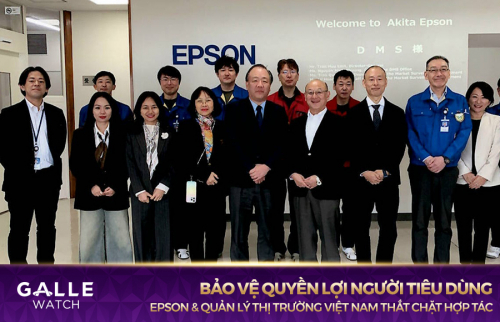 Bảo vệ quyền lợi người tiêu dùng: Epson & Quản lý thị trường Việt Nam thắt chặt hợp tác