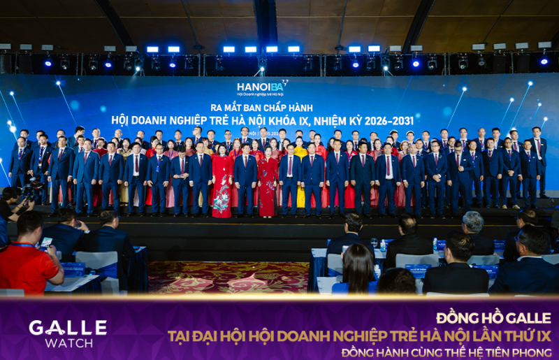 Đồng hồ Galle tại đại hội HANOIBA lần thứ IX: Đồng hành cùng thế hệ tiên phong và khát vọng chuyển đổi