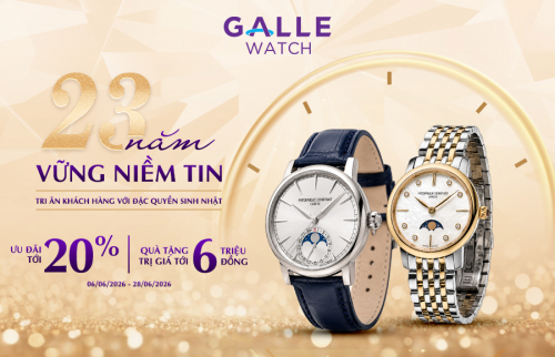 Đồng hồ Galle 23 năm vững niềm tin