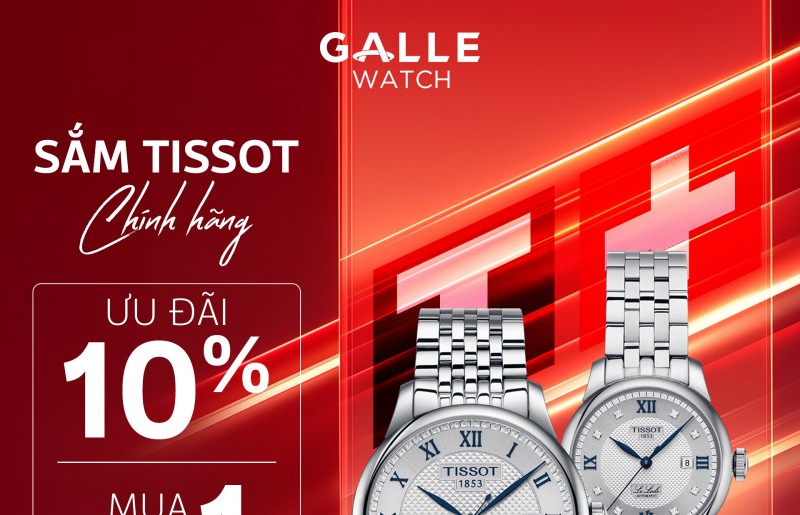 Chạm ngưỡng đẳng cấp Thuỵ Sỹ – Trọn vẹn sắm sửa cùng Tissot