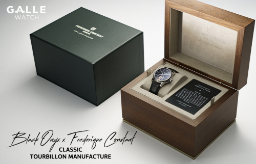 Frederique Constant Classic Tourbillon Manufacture Black Onyx: Khúc độc tấu huyền bí từ màn đêm vĩnh cửu
