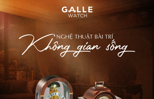 Nghệ thuật bài trí không gian sống: Đồng hồ trang trí thế hệ mới