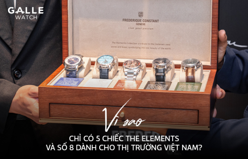 Vì sao chỉ có 5 chiếc The Elements và số 8 dành cho thị trường Việt Nam