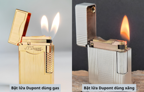 Bật lửa Dupont dùng ga hay xăng? Hướng dẫn sử dụng chi tiết