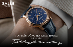 Top mẫu đồng hồ sang trọng tặng Sếp: Tinh tế từng nét, trọn vẹn tâm ý