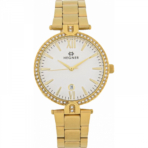 Đồng hồ Nữ Hegner HW-5043LGWH