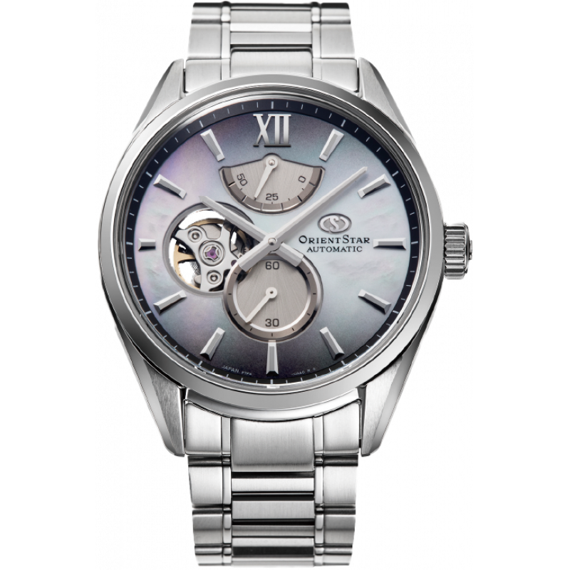 Đồng hồ Nam Orient Contemporary Semi Skeleton RE-BY0009A00B