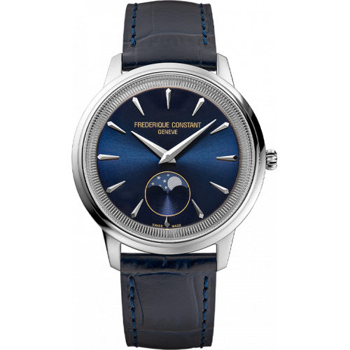 Đồng hồ unisex Frederique Constant Classics Moneta Moonphase FC-206N3S6