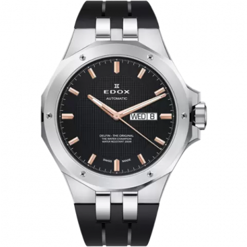 Đồng hồ Nam EDOX DELFIN DAY DATE AUTOMATIC 88005-3CA-NIR