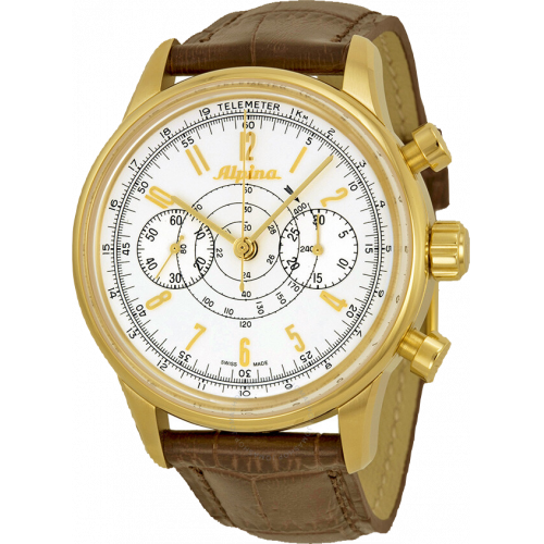 Đồng hồ Alpina Heritage Pilot Chronograph AL-860S4H5
