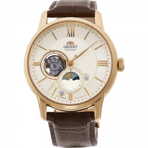 Đồng hồ Orient Mechanical Classic Sun & Moon RA-AS0010S10B