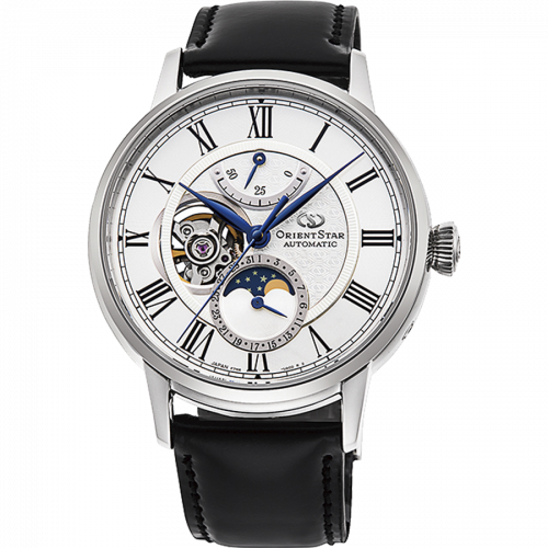 Đồng hồ Orient Star Classic Mechanical Moon Phase RE-AY0106S00B