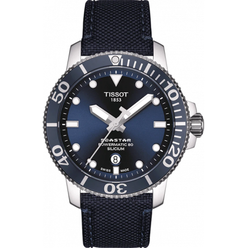 Đồng Hồ Nam TISSOT T-Sport SEASTAR 1000 POWERMATIC 80 SILICIUM T120.407.17.041.01